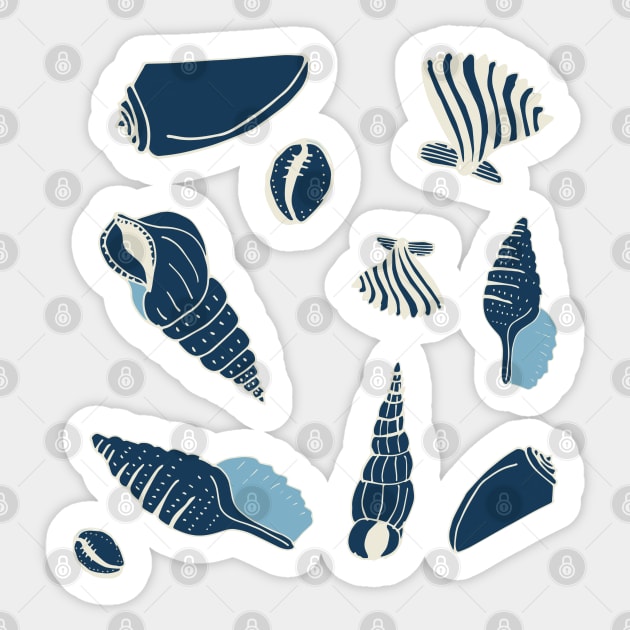 sea shells Sticker by bruxamagica